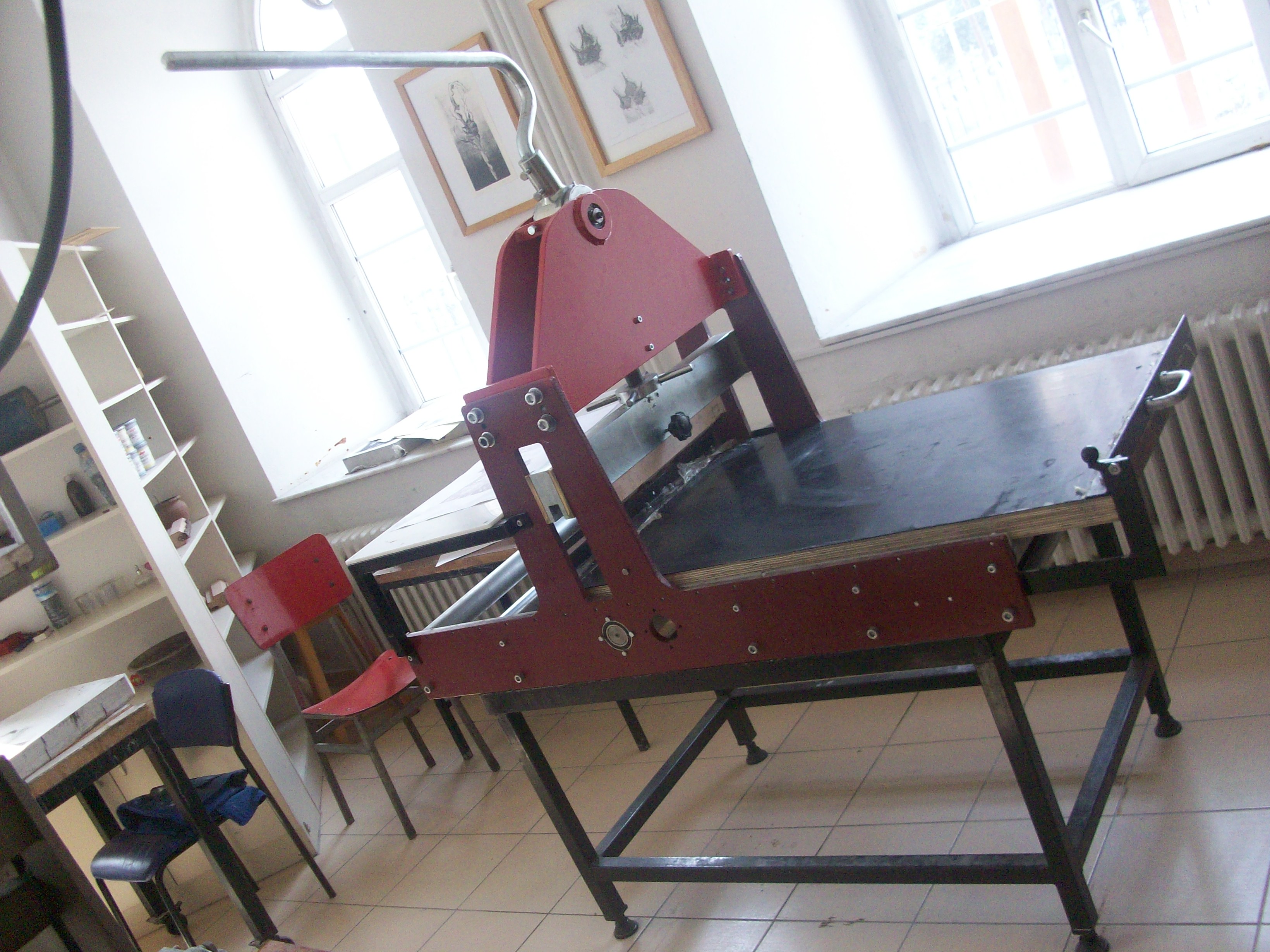 MANUEL LİTOGRAFİ PRESİ